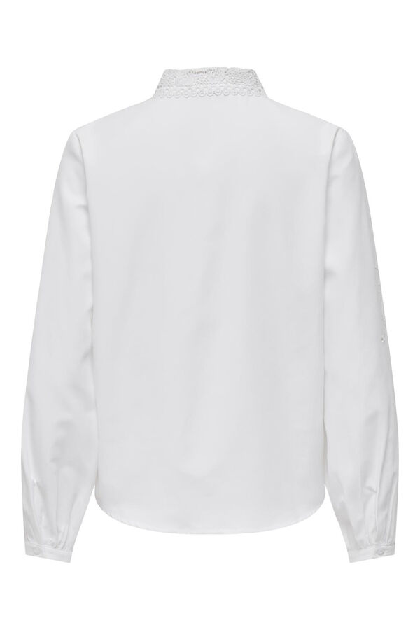 JDY Camisa de manga comprida branco