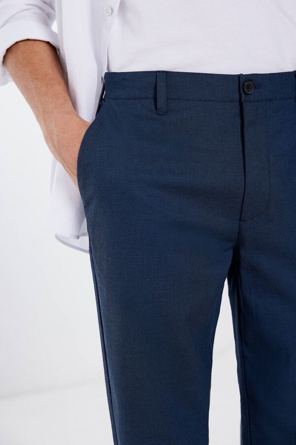 Springfield Chino vestir estructura azul