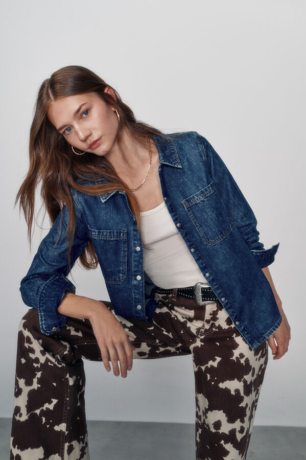 High Spirits Camisa Struck azul