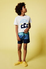 Springfield Kids Fato de banho color block menino azul