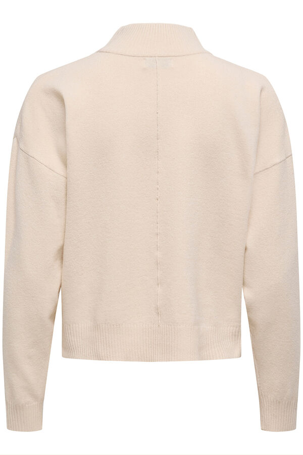 JDY Camisola de gola branco
