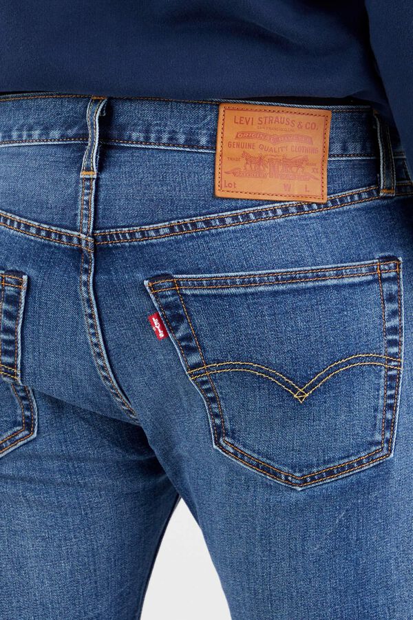 Springfield Jeans 501® Original de corte reto azulado