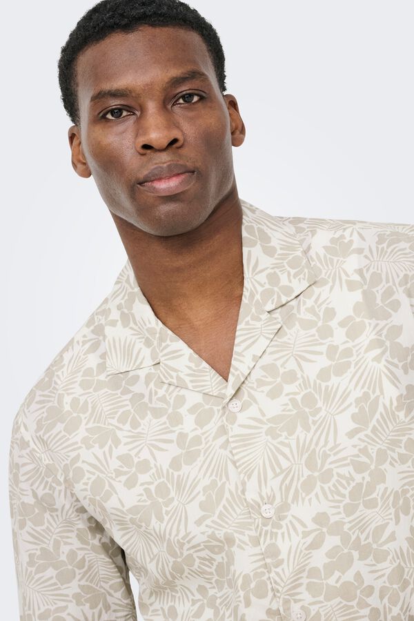Only & Sons Camisa de manga curta cinzento