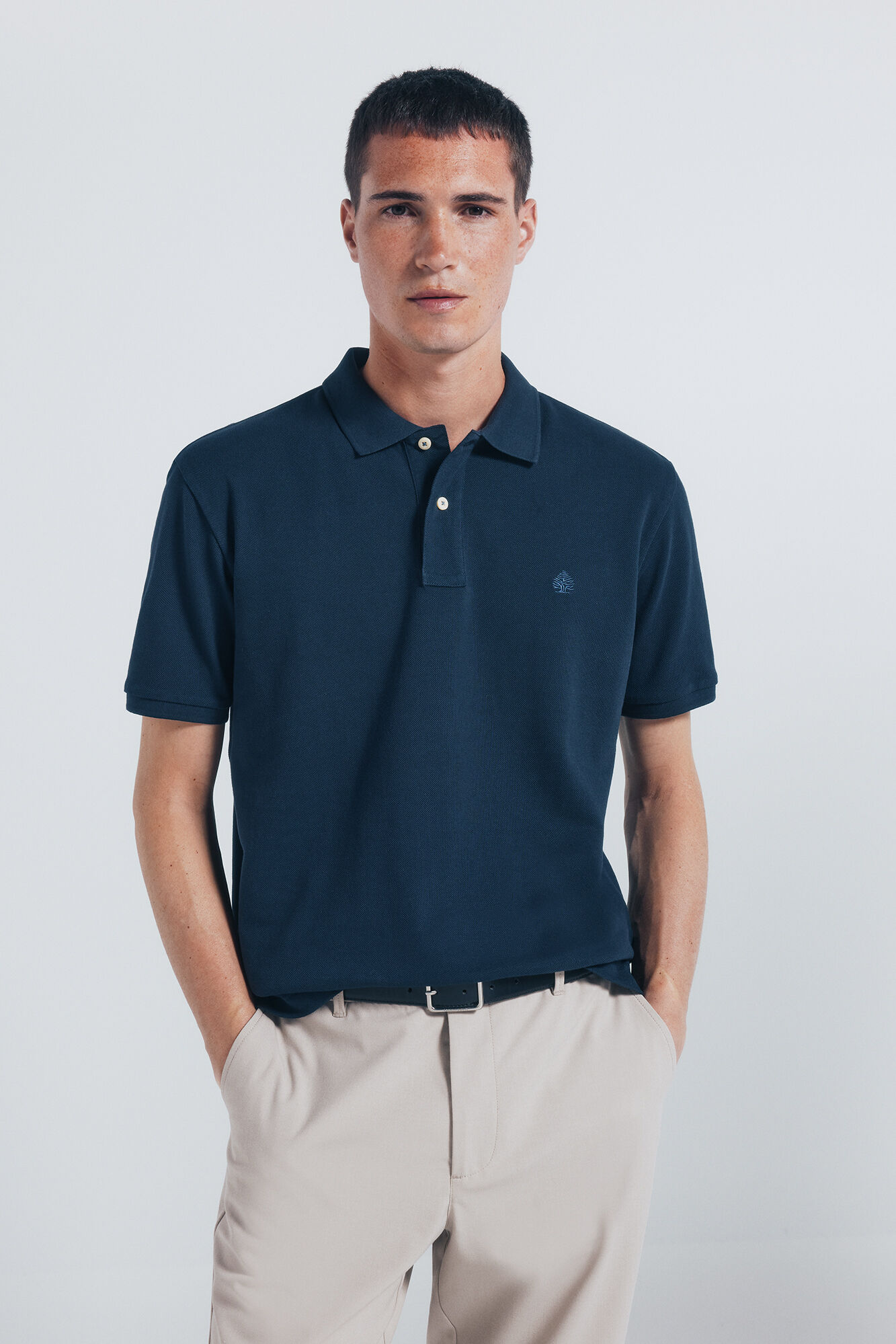 Springfield Polo piqu&eacute; b&aacute;sico regular fit