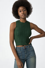 Tiffosi Suéter de malha verde