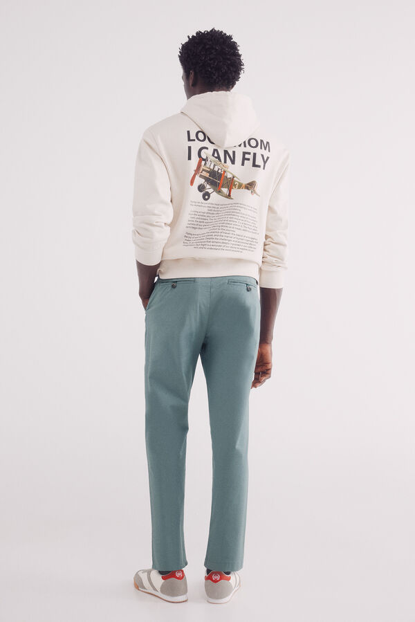 Springfield Pantal&oacute;n chino comfort slim fit azul