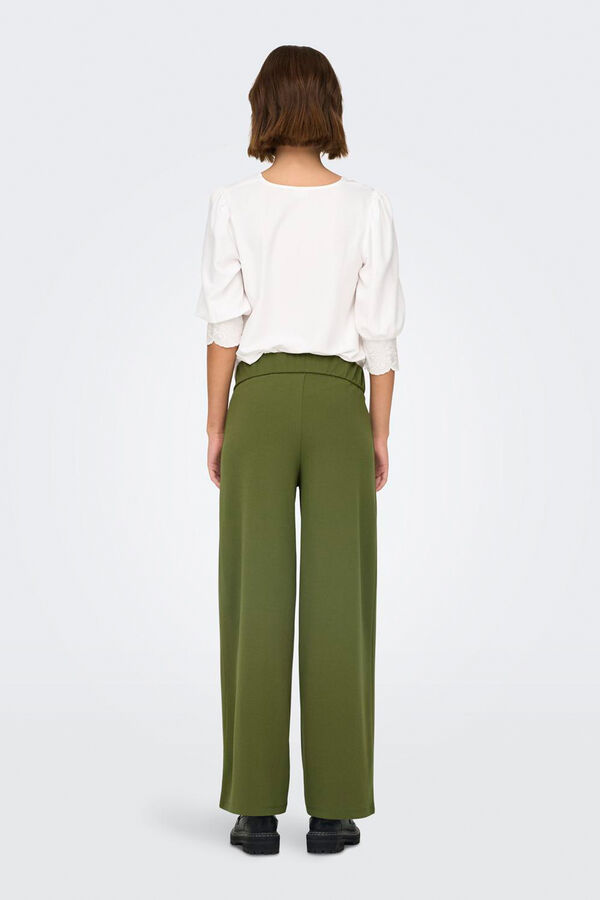 JDY Pantal&oacute;n largo de traje verde
