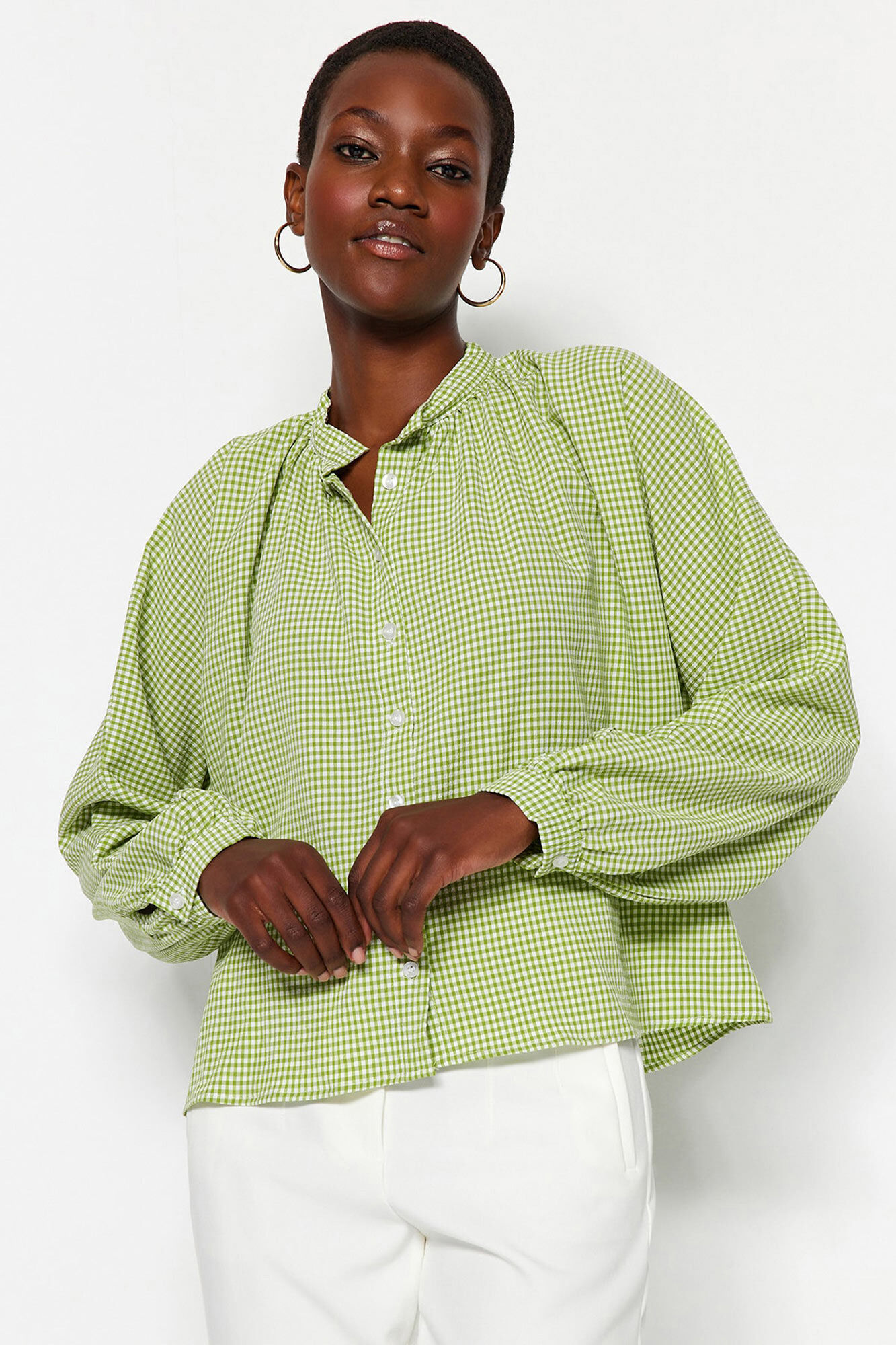 Trendyol Blusa abotonada