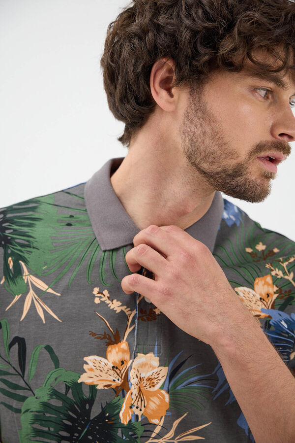 Jack & Jones Polo regular fit gris