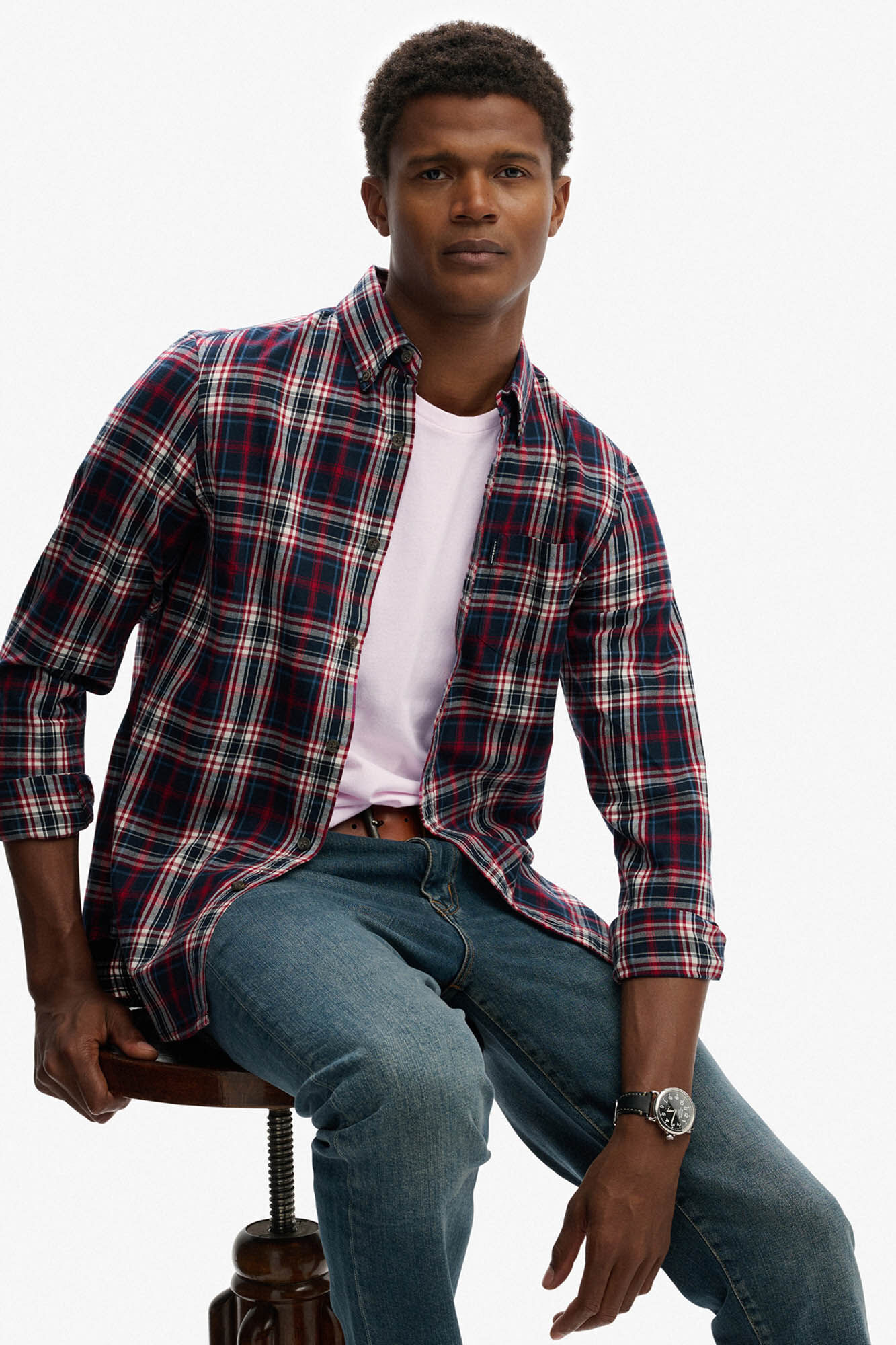 Superdry Camisa corte folgado