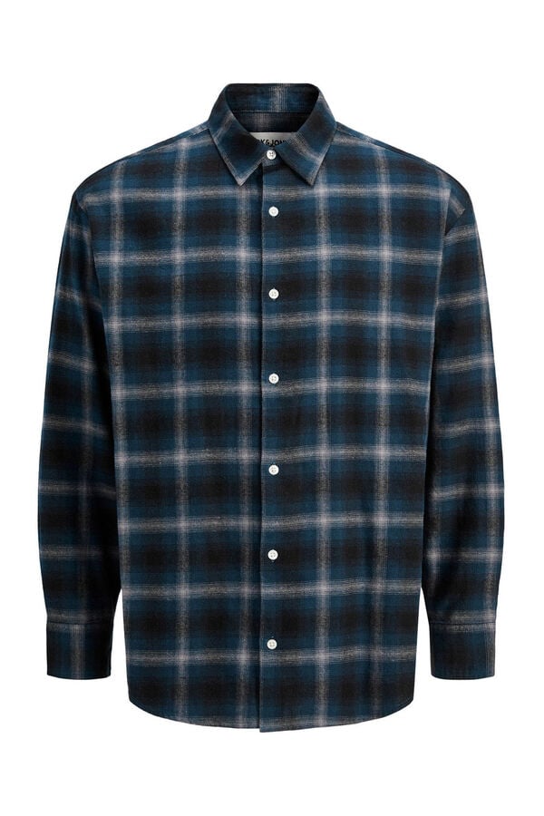 Jack & Jones Camisa cuadros azul