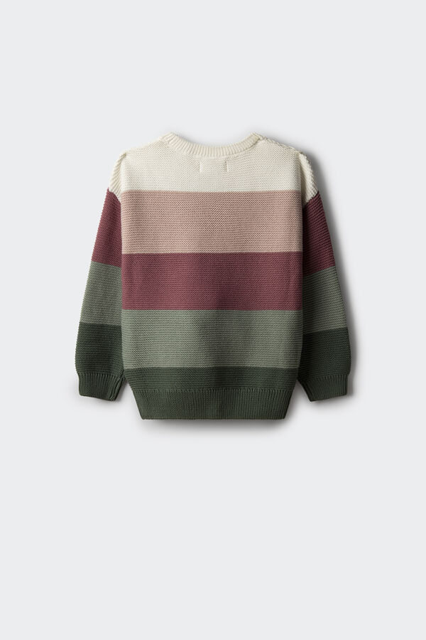 Springfield Kids Camisola &agrave;s riscas para menina rosa