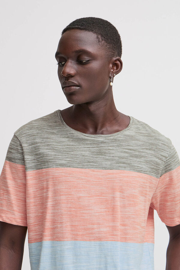 Blend Camiseta manga curta Bhjade Caqui escuro