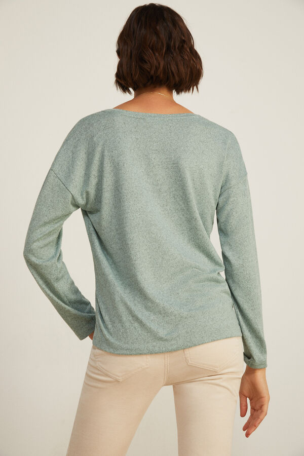 Springfield Camiseta Punto Cortado Lace verde