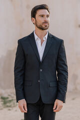 Celopman Chaqueta Traje negro