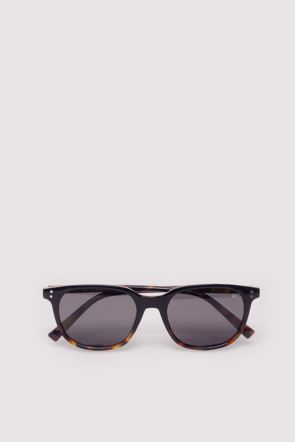 Springfield Gafas de sol pasta degradado marr&oacute;n