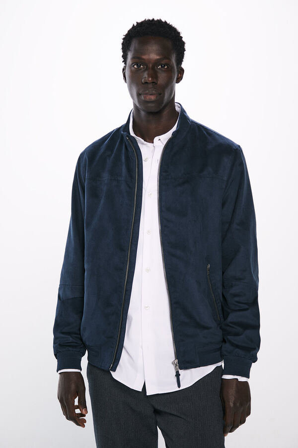 Springfield Cazadora efecto ante azul