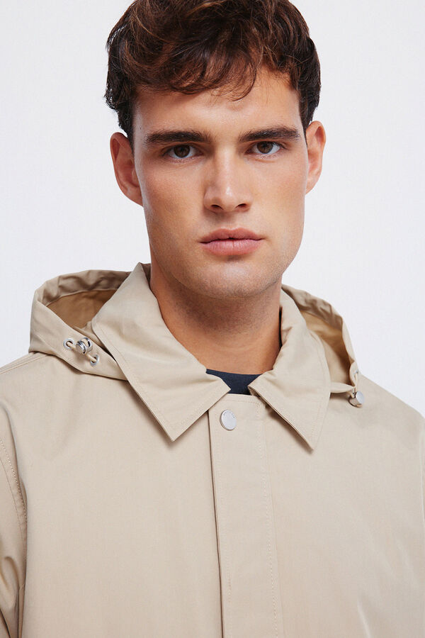 Springfield Parka ligera beige