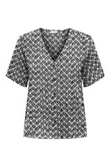 JDY Camisa manga curta estampada branco