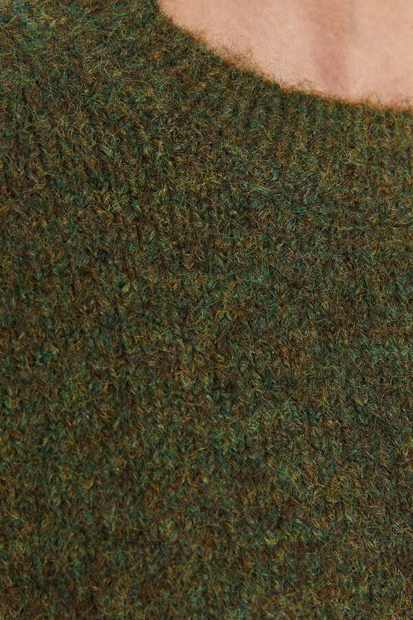 System Action Jersey cuello redondo verde