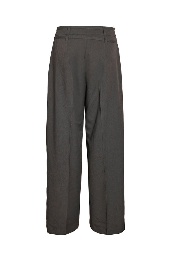 Noisy May Pantal&oacute;n tailoring con lazada gris