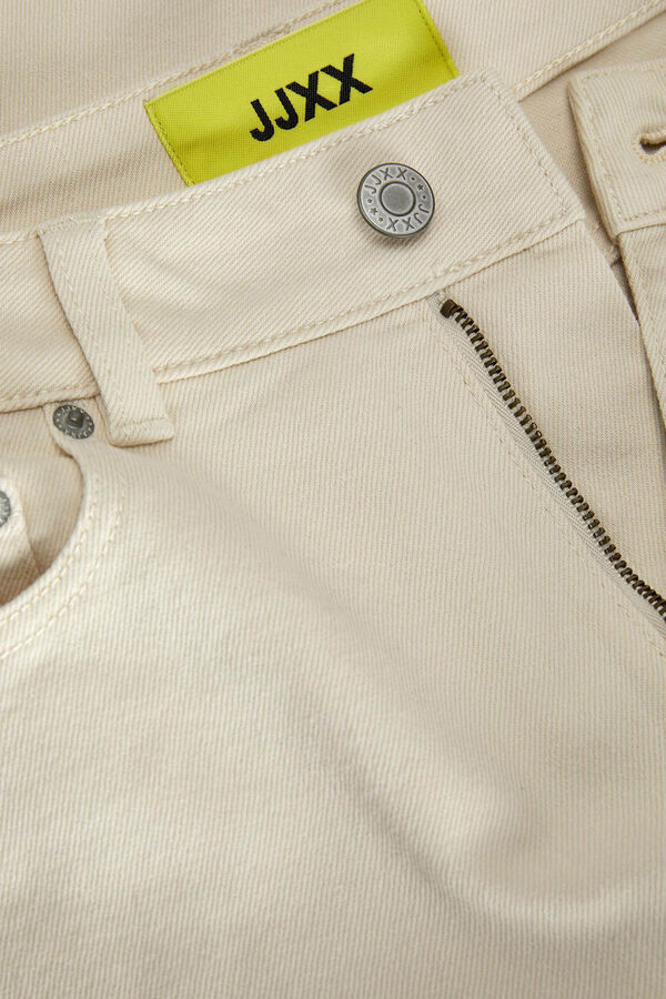 Jack & Jones Pantal&oacute;n blanco corte recto blanco
