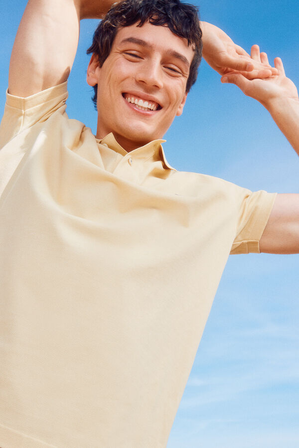 Springfield Polo piqu&eacute; b&aacute;sico estampado