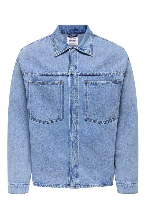 Only & Sons Chaqueta vaquera azul