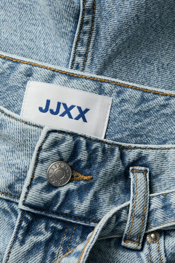 Jack & Jones Shorts jeans com la&ccedil;o azul