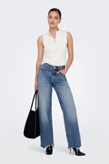 Only Jeans Wide Leg azul