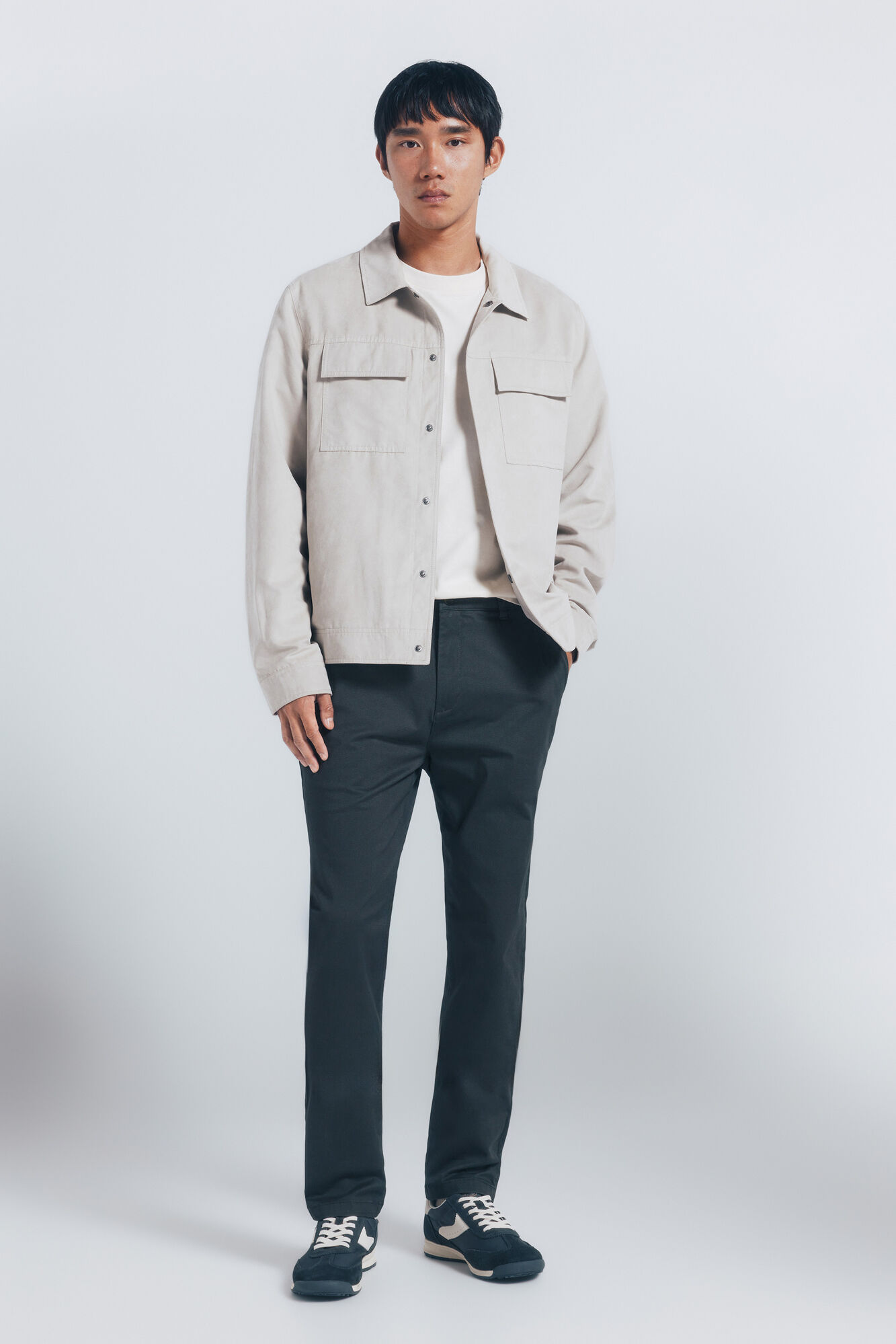 Springfield Cal&ccedil;a cal&ccedil;as chino slim fit com micro estampa
