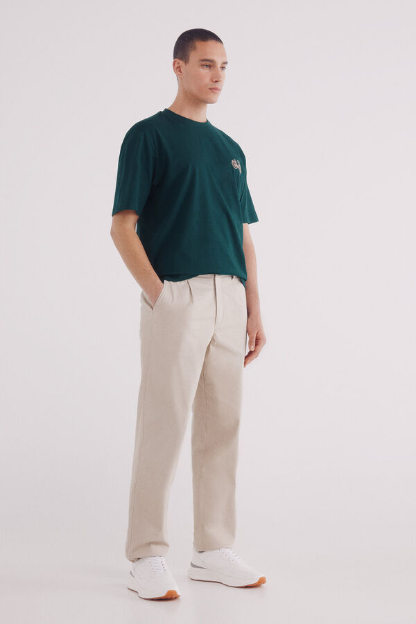 Springfield Não olhe para trás camiseta verde