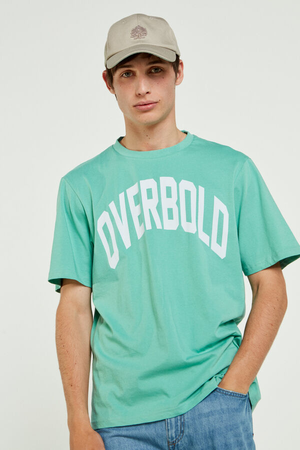 Springfield T-shirt overbold verde