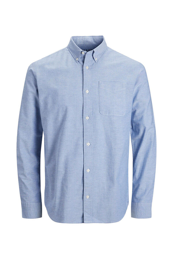 Jack & Jones Camisa oxford slim fit azul