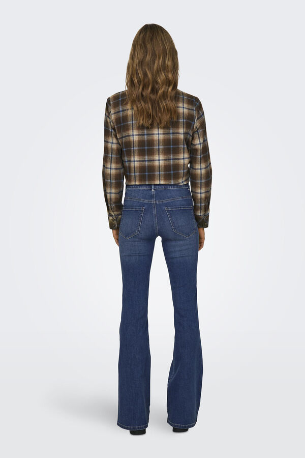 Only Jeans Flare azul