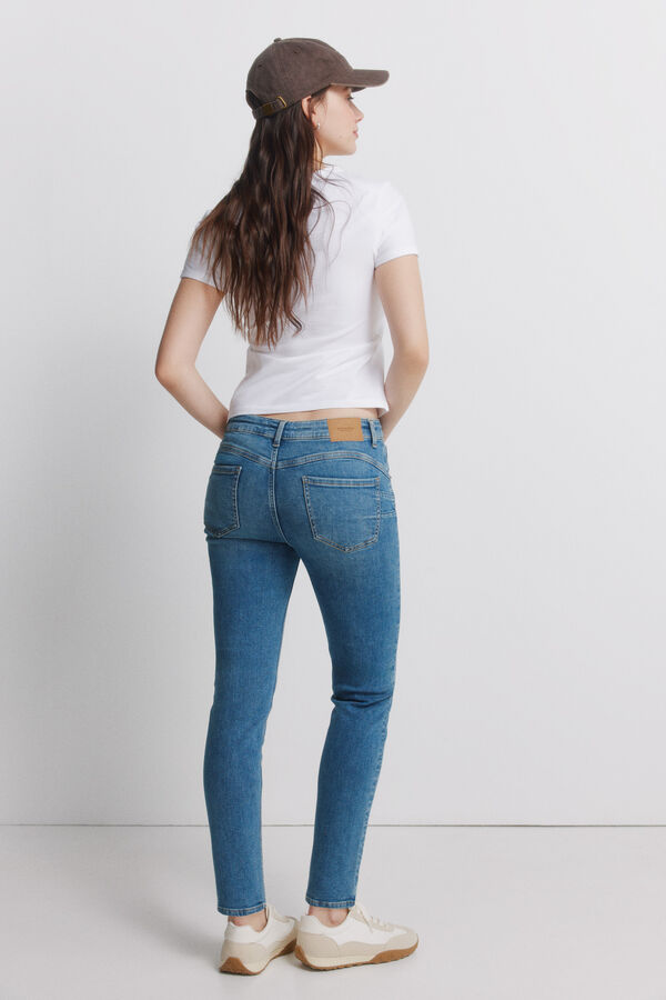 Springfield Cal&ccedil;as jeans push-up azul