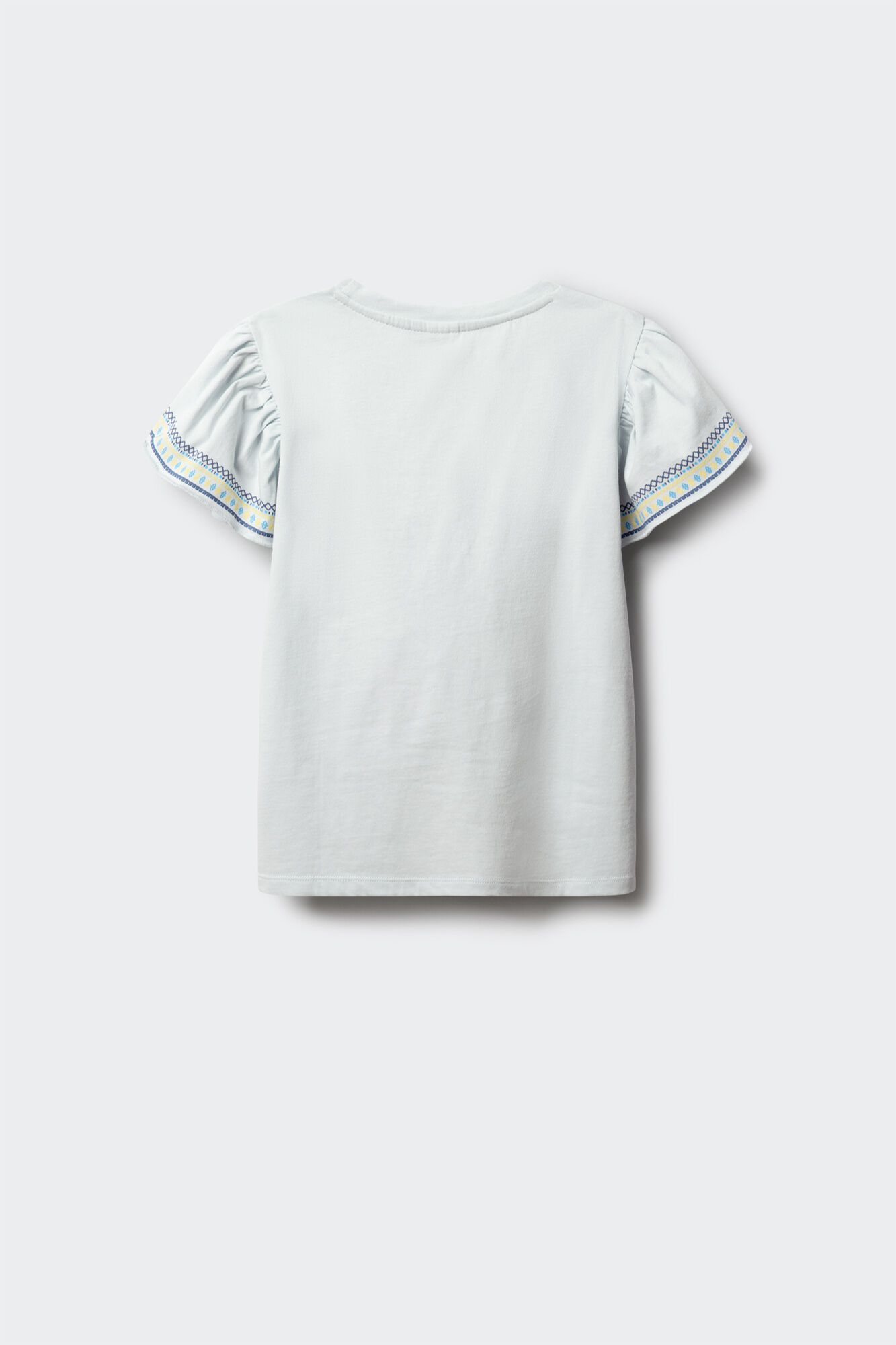 Springfield Kids T-shirt de manga curta b&aacute;sica com folho estampado para menina