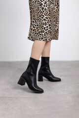 XTI Bota de salto alto preto