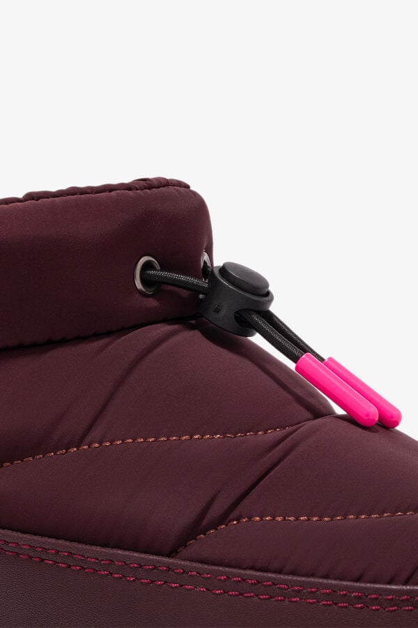 D. Franklin Botins n&oacute;rdicas baixas castanho