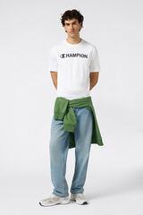 Champion Camiseta cuello caja Champion blanco