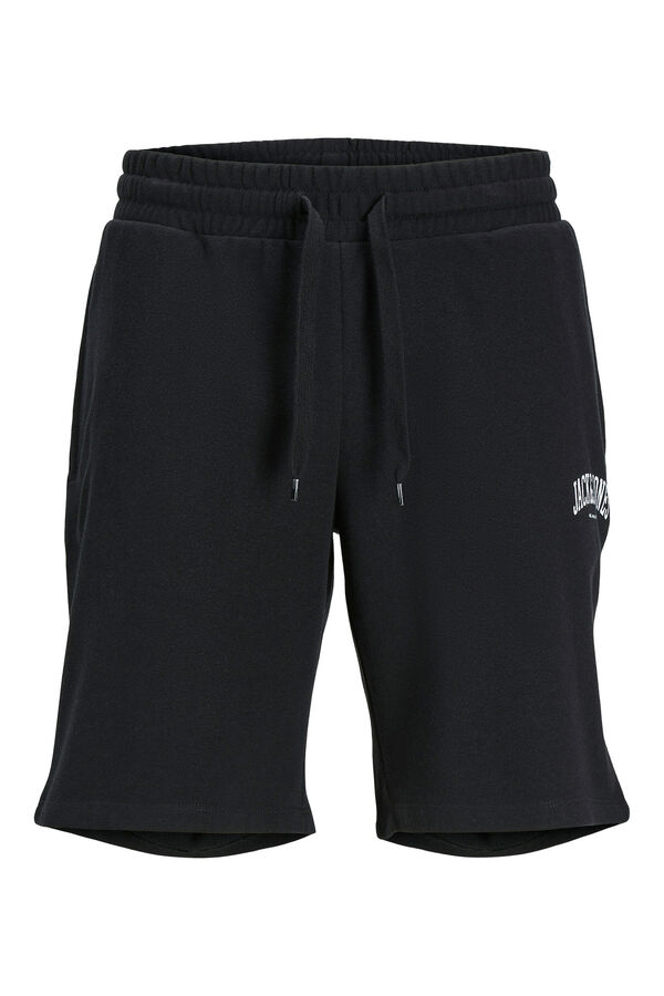 Jack & Jones Pantal&oacute;n corto jogger negro
