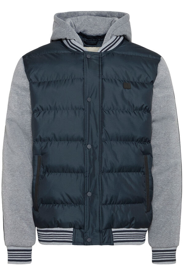 Blend Casaco com capuz azul