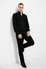 Springfield Chino micro pana azul