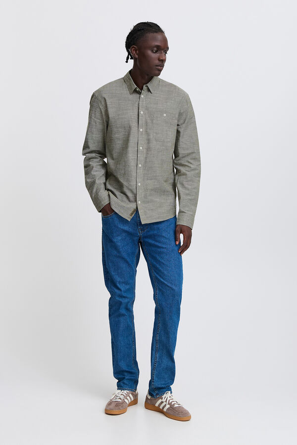 Blend Camisa Manga Comprida Bhalex  Caqui escuro