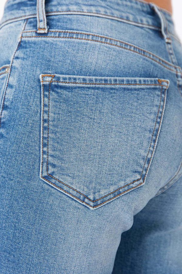 Springfield Jeans Lauren Skinny Cintura Subida azul