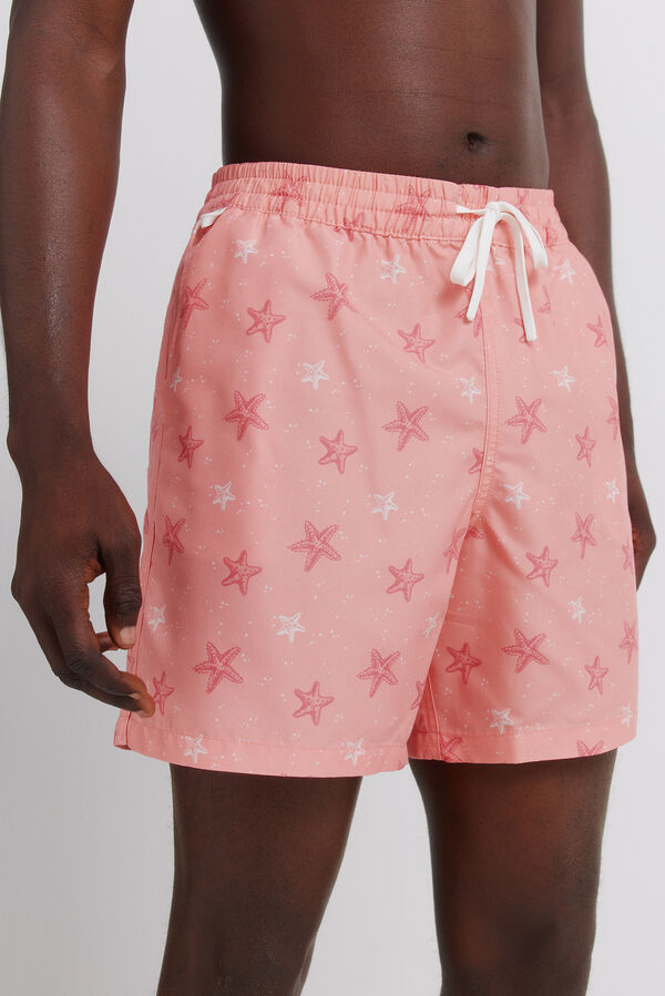 Springfield Ba&ntilde;ador estampado estrellas estampado
