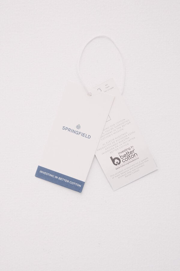 Springfield Polo piqu&eacute; b&aacute;sico regular fit azul