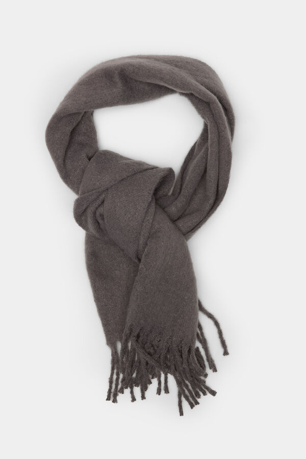 Springfield Bufanda tacto suave gris