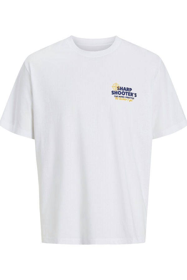 Jack & Jones Camiseta de manga curta com ajuste solto estampado