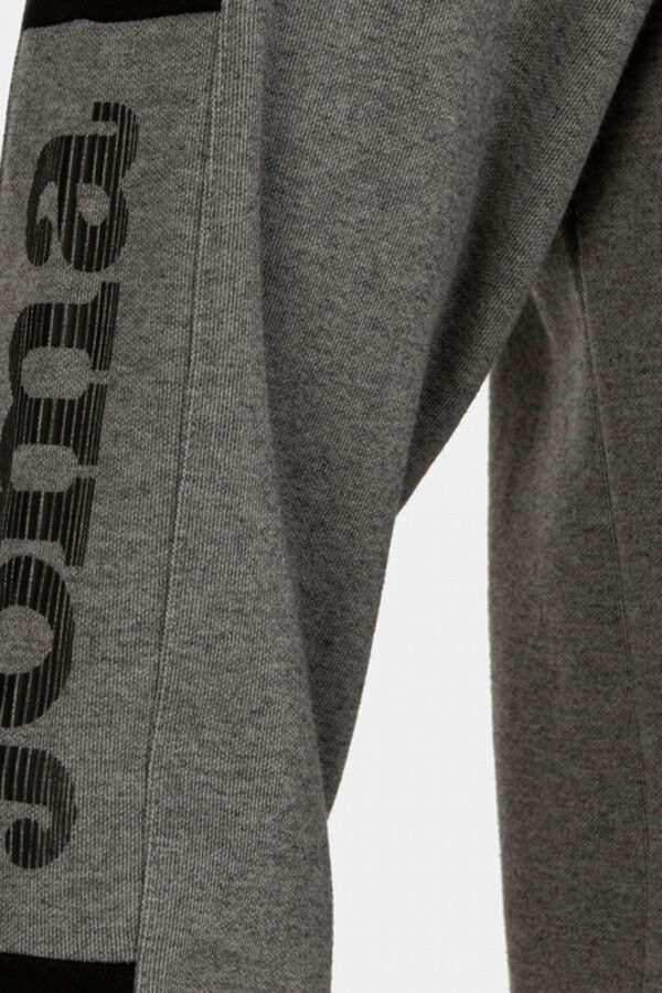 Joma Sudadera Con Capucha Street Negro Gris Melange gris